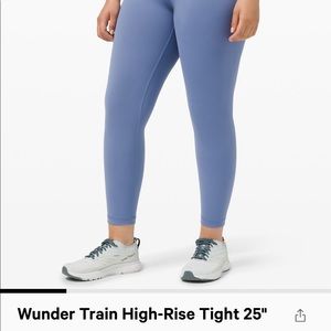 Wunder Train Tight 25” - Water Drop, Size 0